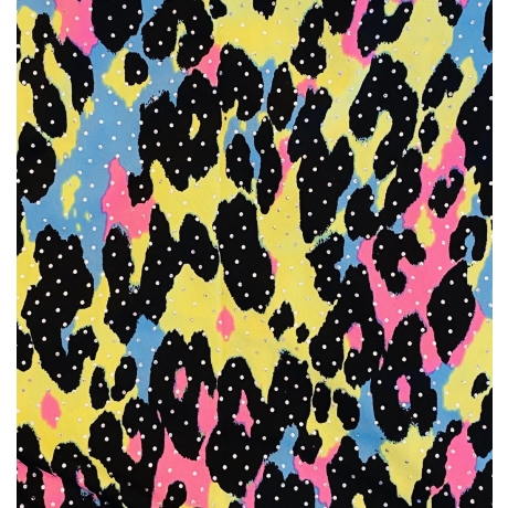 Lycra hologramowa PANTHER MULTICOLOR